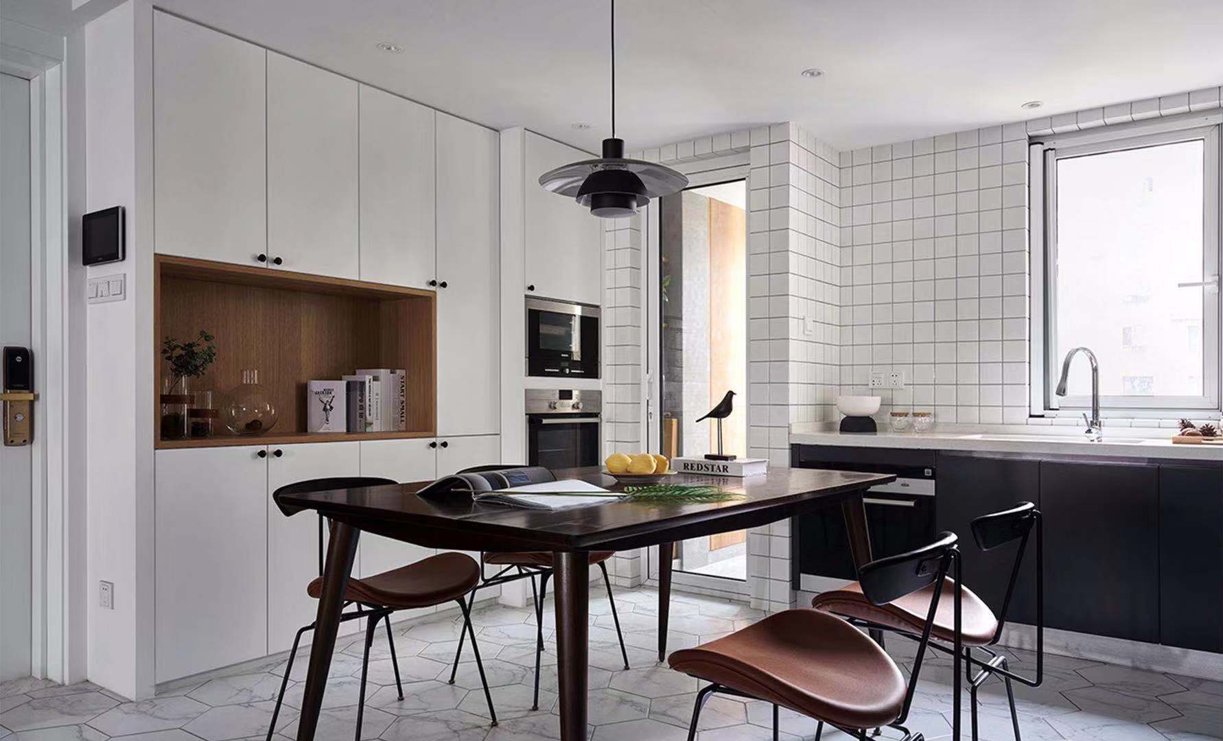 118平北歐三居室，還有多功能書(shū)房