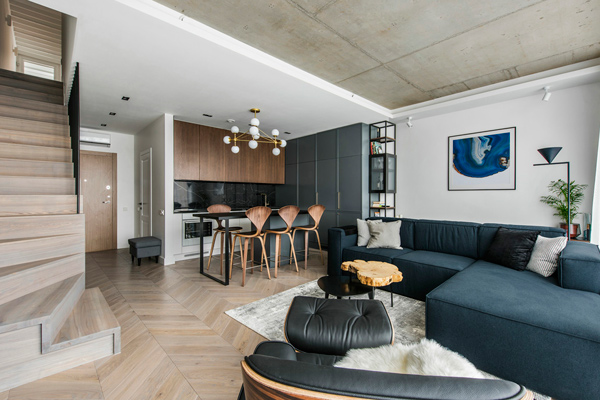 98平復(fù)式北歐設(shè)計(jì)，一家四口的小慶幸