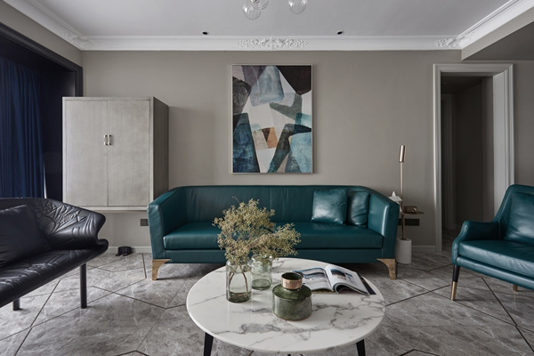 現(xiàn)代輕奢三居室，素雅而又有質(zhì)感