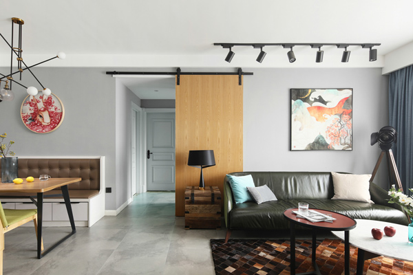 106平簡約風(fēng)，喜歡吧臺(tái)的設(shè)計(jì)